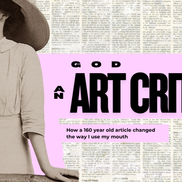 A 160 Year Old Article About Art Changed How I Use My Mouth