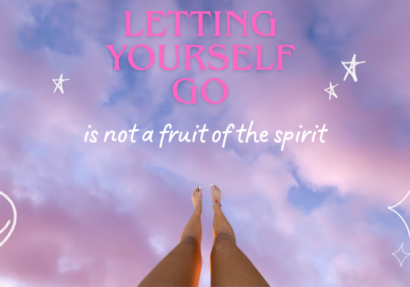 Letting Yourself Go Is Not a Fruit of The Spirit: Why we resent beauty when we’re meant to embody it